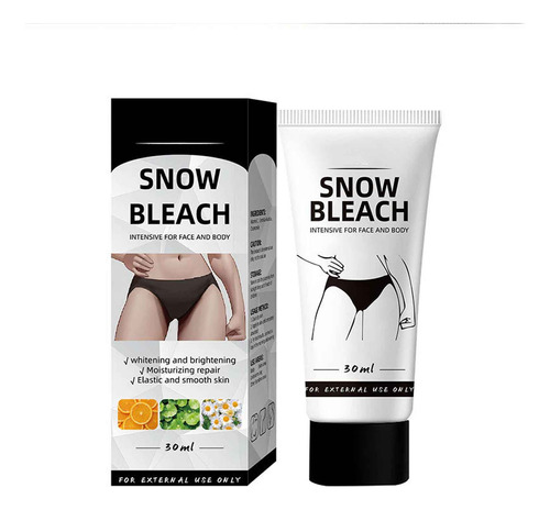 Crema Blanqueadora De Nieve Blanca, Crema Privada Que Ilumin