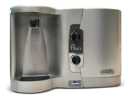 Purificador De Água Gelada Europa Fluir Inox 220 V