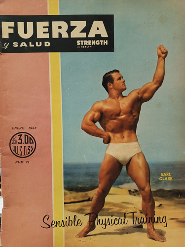 Revísta Fuerza Y Salud #21 Año 1958