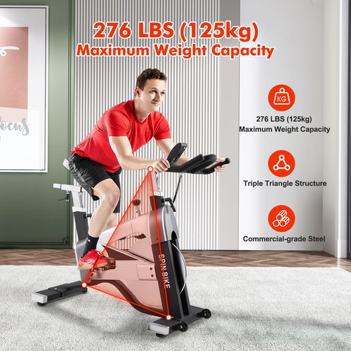 Bicicleta Estática Para Ejercicio En Casa Y Gimnasio Sliver