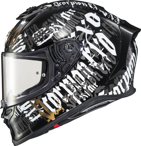 Casco  Scorpion-exo R1 Air  Letter