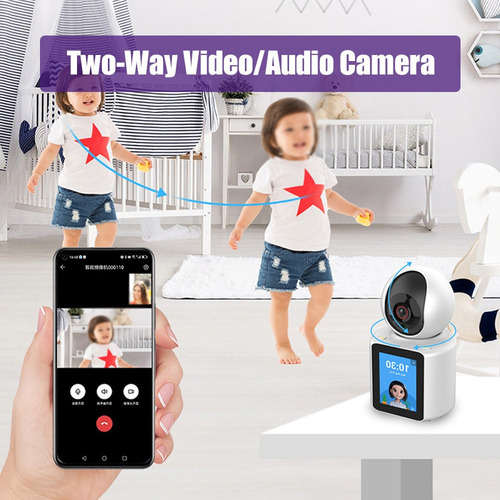 Cámara De Vídeo Bidireccional Para Niños, Ancianos Y Mascota