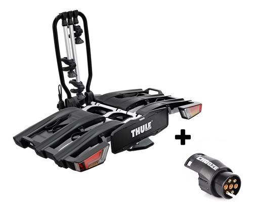 Transbike Thule 934 3 Bikes + Adaptador Tomada Engate Chooze