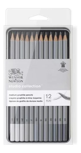 Lápis Winsor & Newton Grafito Soft X 12 Latas