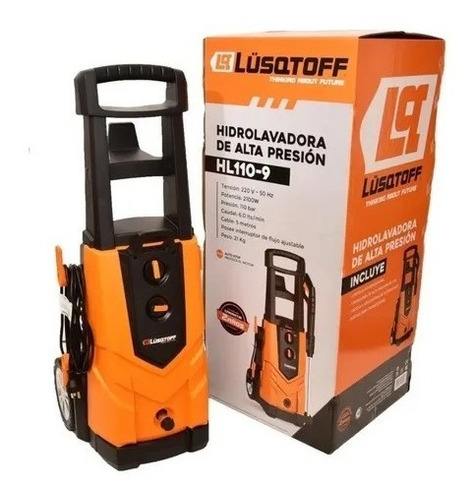 Imagen 5 de 10 de Hidrolavadora Lusqtoff Alta Presión Hl110-9 Pro 110 Bar