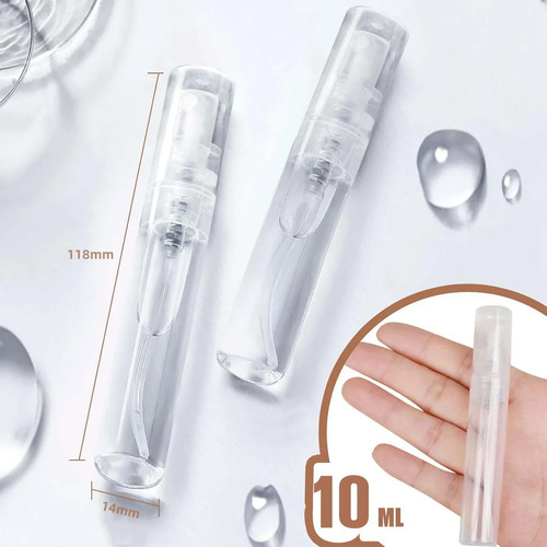 Mini Garrafas Recarregáveis De 50 Unidades, Perfume Em Spray