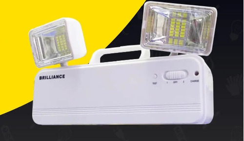 Lampara Emergencia Led 8w Recargable 110-240v Con Batería