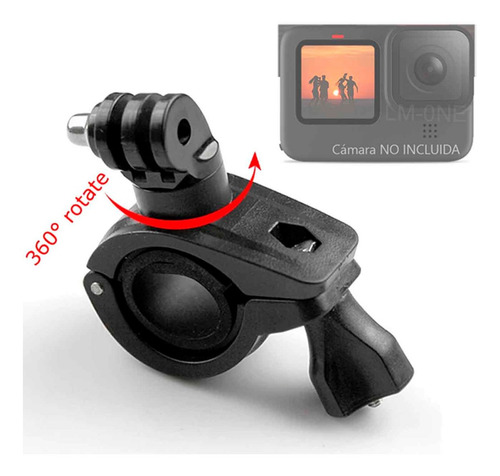 Soporte 360 Para Manillar De Moto, Bici Para Camaras Gopro