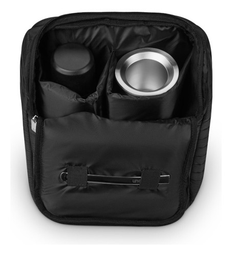 Una Mochila Matera Wave Un Mate Porta Notebook Impermeable Color Negro