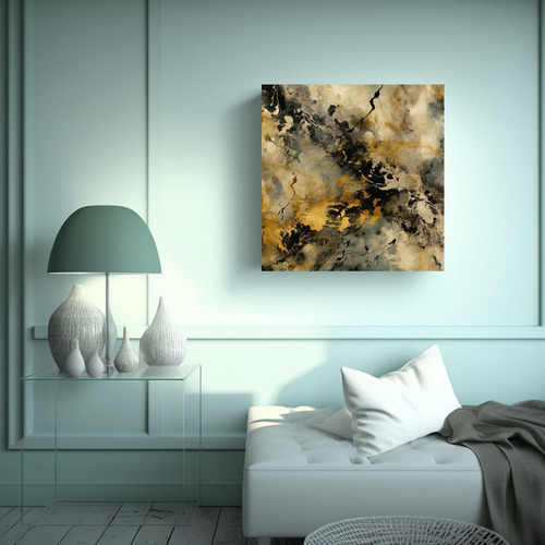 70x70cm Cuadro Canva Forma Ambiente Christian Dior Y Coco Ch