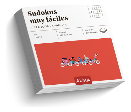 Libro: Sudokus Muy Fáciles Para Toda La Familia / Alma