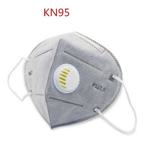 5pc Kn95/n95 Pff2 Protección Respiratoria Máscara Con Válvul