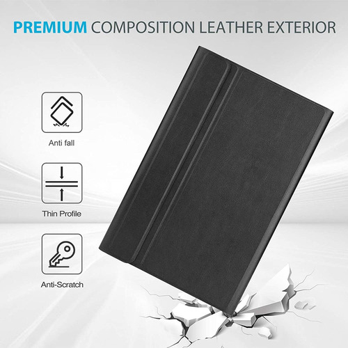 Capa Com Teclado Para Lenovo P11 Plus Tb-j616f 2021