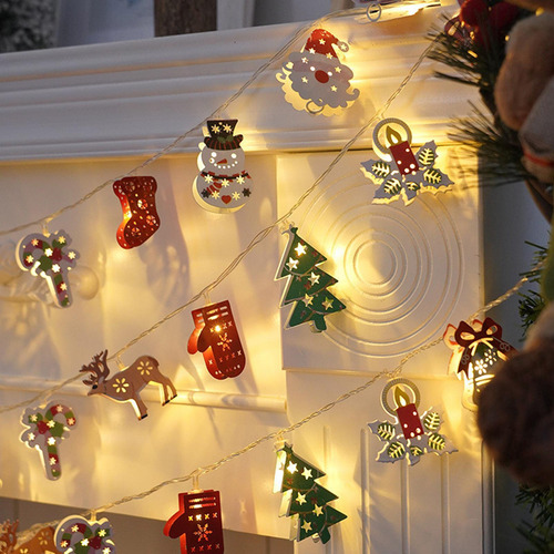 Cadena De Luces Navideñas Luces Navideñas Cadena De Luces Le