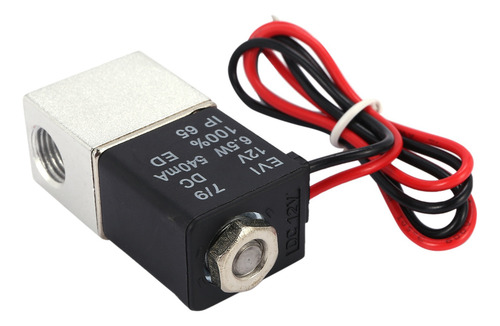 Electroválvula Crystally-4x Dc12v, 1/4 De Pulgada, 2 Vías, N
