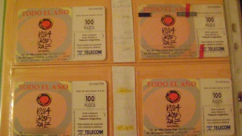 Tarjeta Telefonica Coleccion Telecom Villa Carlos Paz Ii U2 (Usado)