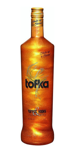 Vodka Toffee Tofka Caramelo 1 Litro Original Importado 