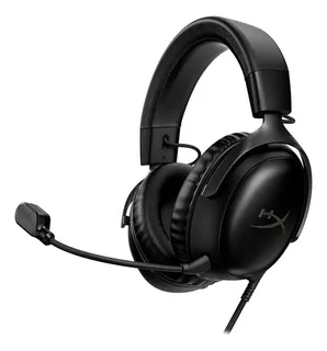 HYPERX CLOUD 3, DIADEMA GAMER DTS®, PC, PS54, XBOX XS/ONE COLOR BLACK/BLACK