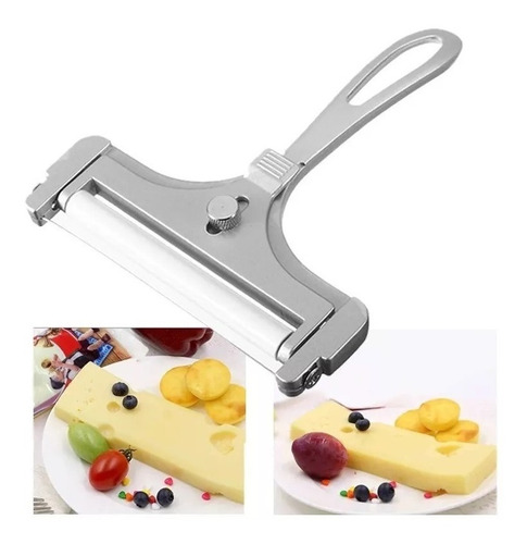 Cortador De Queso Rebanador Pelador Manual Aluminio Fuerte Silmar
