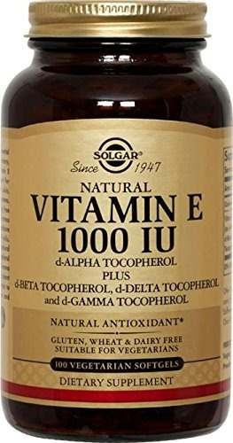 Solgar Vitamin E 1000 Iu - 100 Veg - Unidad a $4126