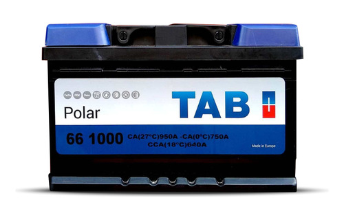 Bateria Tab Carro Polar 66-1000/481000l 950 Amp