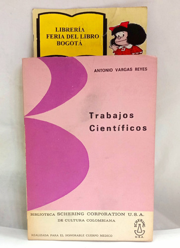 Trabajos Científicos - Antonio Vargas Reyes - 1972 - Scherin