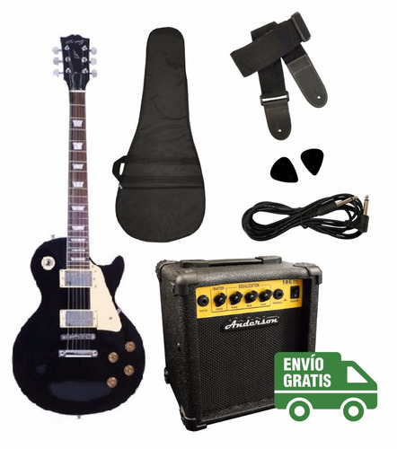 Combo Guitarra Eléctrica Les Paul + Amplificador + Funda