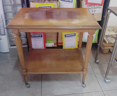 Mesa Auxiliar Ingles Rodante