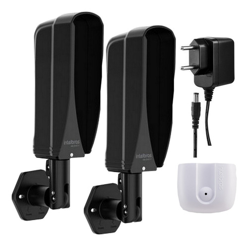 Alarme Intelbras Anm 24 Net Sensor Porta, Barreira Infra Pet Cor Branco
