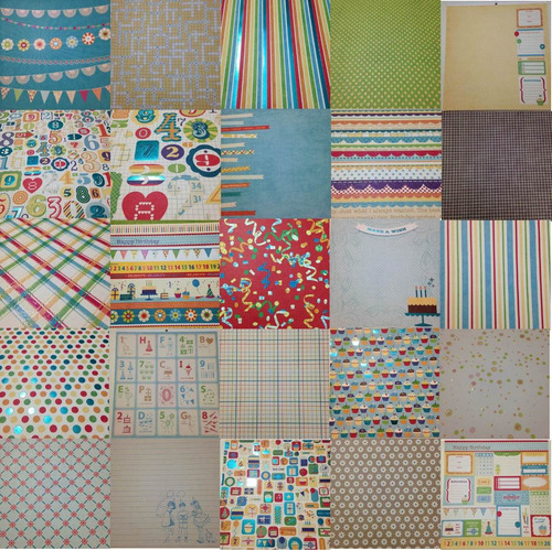 Cartulinas Block Para Scrapbook O Tarjeteria Importado