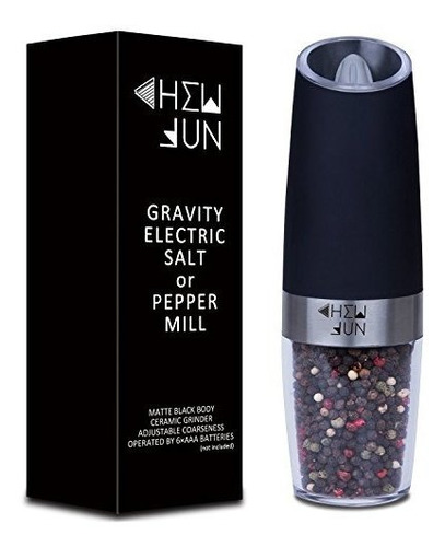 Gravity Electric Salt And Pepper Grinder Set With G2gxx