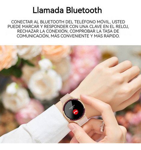 Nfc Reloj Inteligente Para Mujer Bluetooth Smartwatch Moda