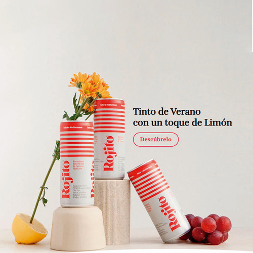 Rojito Spritzer De Vino Tinto Con Limon 250 Ml - 6 Pack