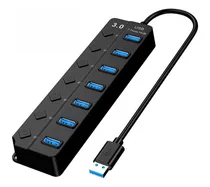 Comprar Hub Splitter Usb 3 0 7 Puertos Windows Mac Indicador Led