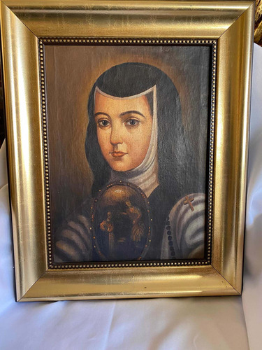 Cuadro Sor Juana Inés De La Cruz Pintura Arte Contemporáneo