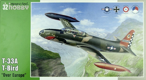 Special Hobby T-33a T-bird Over Europe 1/32 Rdelhobby Mza