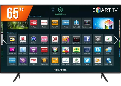 Smart Tv Led 65'' Ultra Hd 4k Samsung Nu7100 Hdmi Usb Wi-fi