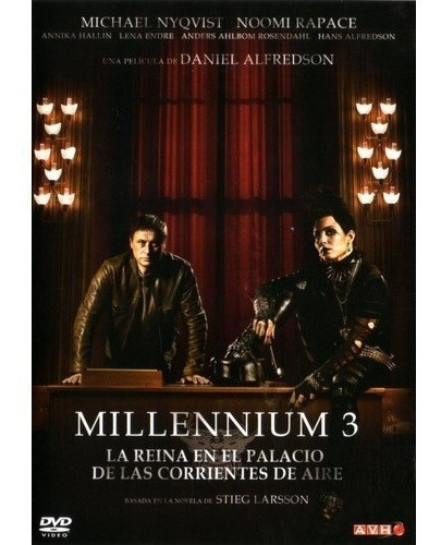 Millennium 3 La Reina En El Palacio Pelicula Dvd Nuevo&-.