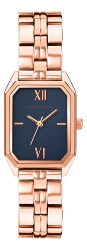 Reloj Anne Klein Ak/3774nvrg Para Mujer En Oro Rosa Con 30 M