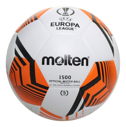 18 Balones Fútbol Molten Liga Europa  Laminado #5 | Sportamx