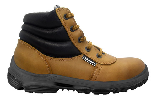 Imagen 3 de 10 de Botin De Seguridad Conwork Línea Fly 553baf Titan Camel