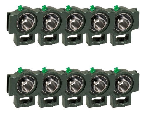 10 Mancal Tensor Com Rolamento Uct208 - P/ Eixo 40mm