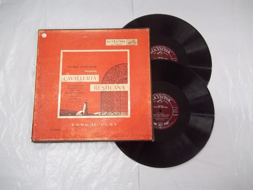 Lp Vinil Pietro Mascagni Dirigindo Cavalleria Rusticana