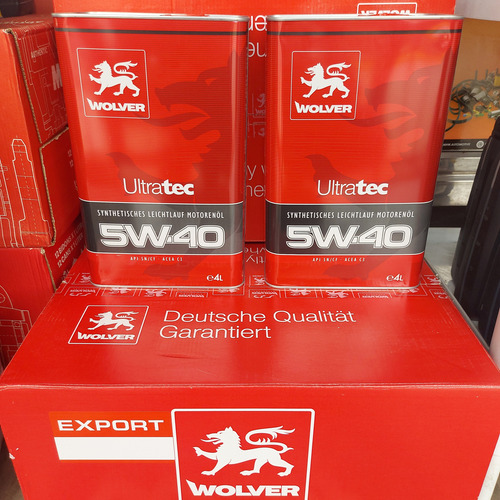 Aceite 5w40 Sintetico Wolver