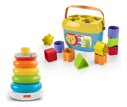 Fisher-price Rock-a-stack And Baby&#39;s First Block