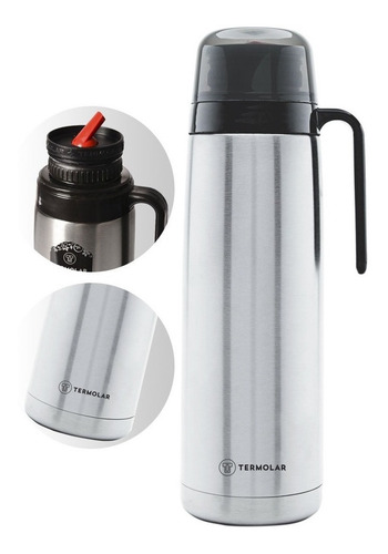 Imagen 2 de 4 de Termo Termolar Revolution Acero Inoxidable 1l