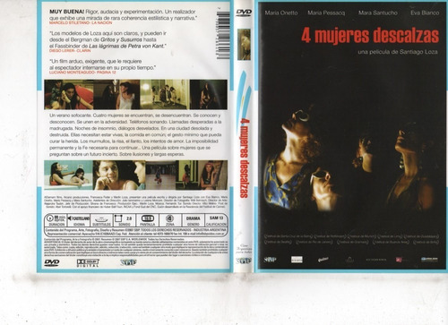 4 Mujeres Descalzas - Dvd Original - Buen Estado