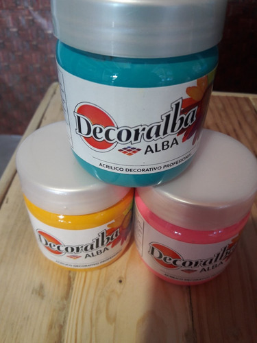 Alba Acrilico Decorativo 200ml X 10u