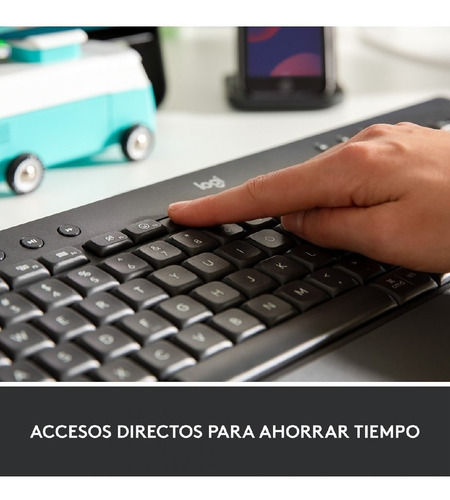 Imagen 3 de 7 de Teclado Wireless Logitech Signature K650 Español Grafito