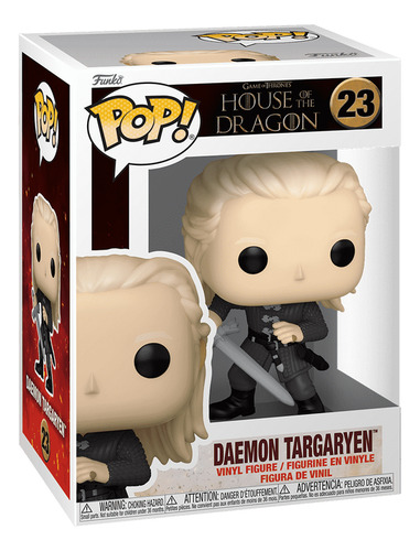 Funko Pop Daemon Targaryen #23 House Of The Dragon